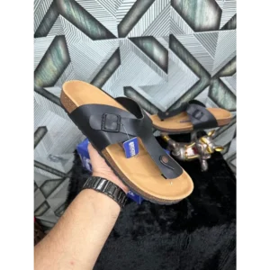 Birkenstock Ramses Black Leather For Men (SF88) - 7a first copy shoes | Buy Online at Best Price