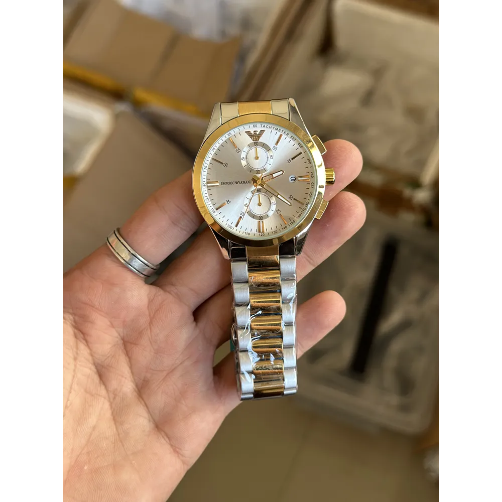 Buy Classy Emporio Armani Chronograph Watch For Men (SHH04754)