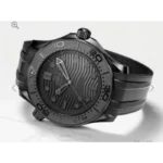 Buy Classy Omega Seamaster Diver Black Ceramic on Rubber Strap Watch For Men (SHH04776) - Buy Online | Brandfasion