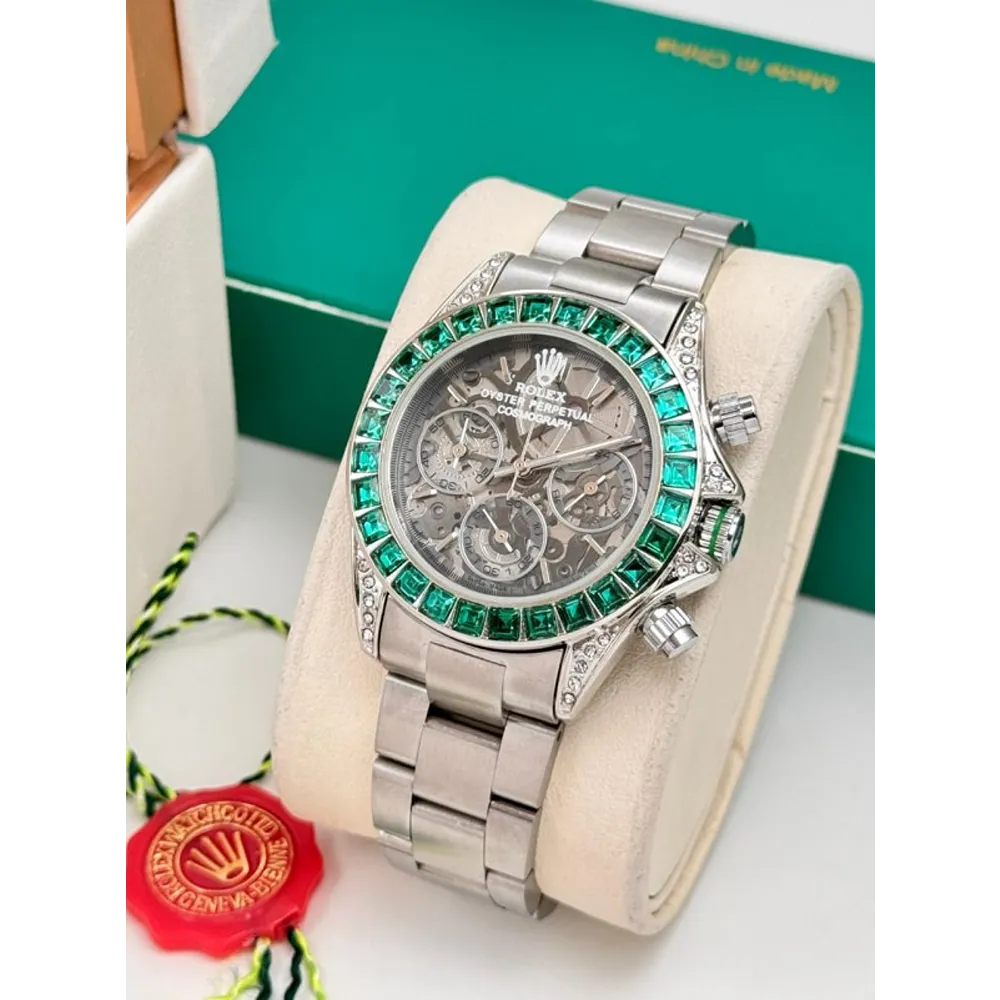 Buy Classy Rolex Daytona Remould Chrono Working Diamond Watch For Men (SHH04747)