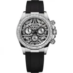 Buy Classy Rolex Eye of the Tiger Silver Celebrity Edition Watch For Men (SHH04696) - Accessories | Buy Online at Best Price