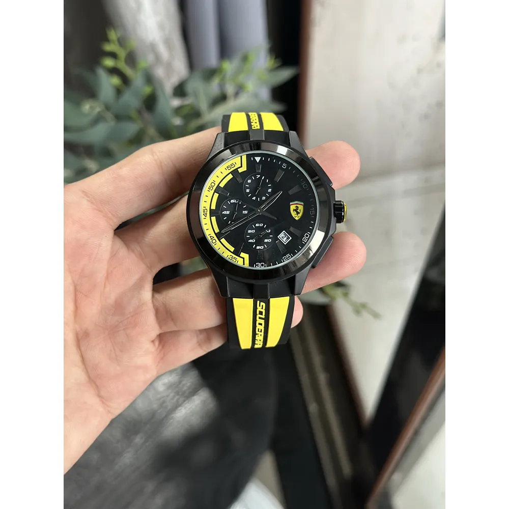 Buy Classy Scuderia Ferrari Watch For Men (FLF369)