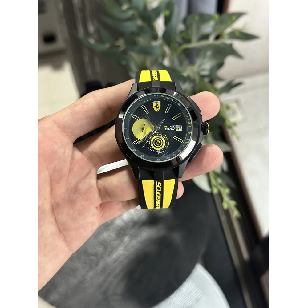 Buy Classy Scuderia Ferrari Watch For Men (FLF371)
