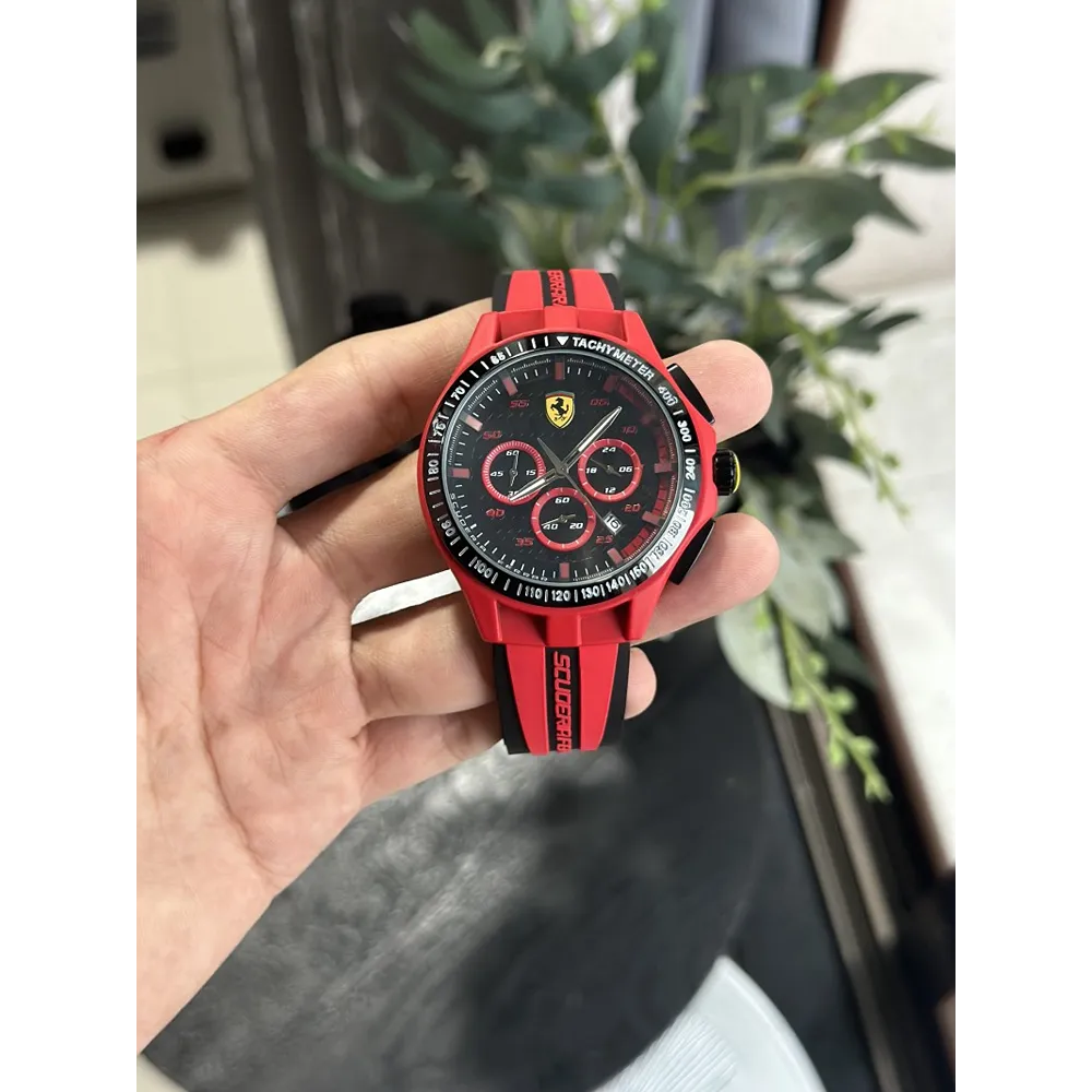 Buy Classy Scuderia Ferrari Watch For Men (FLF372)
