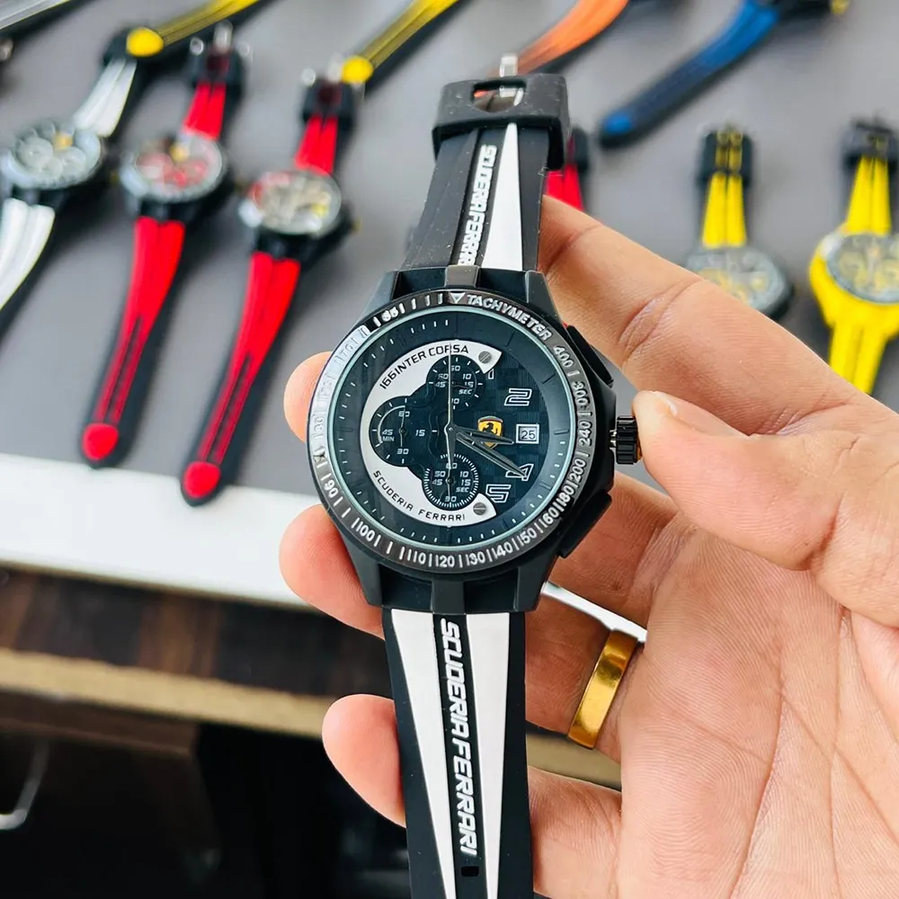 Buy Classy Scuderia Ferrari Watch For Men (SQ318)