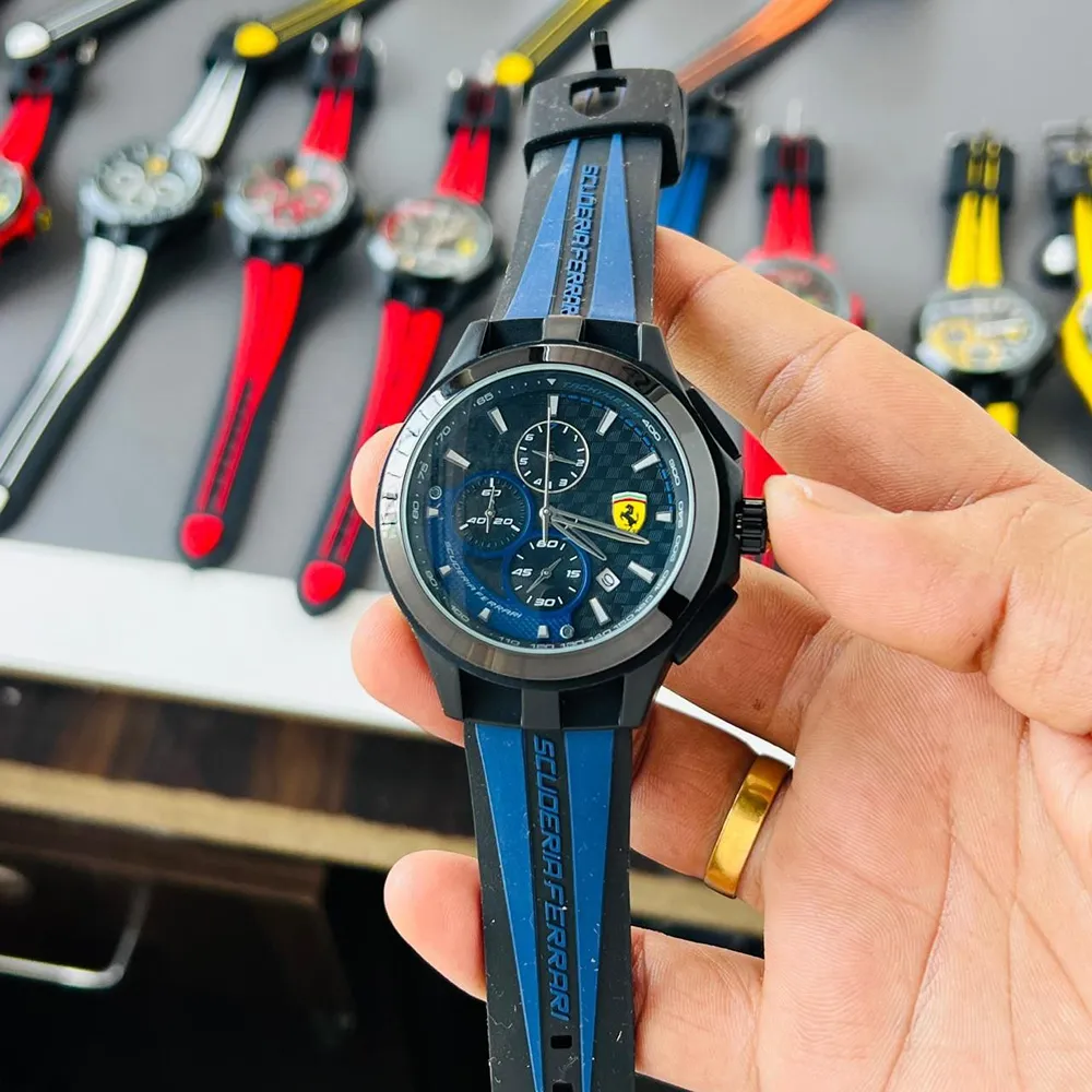 Buy Classy Scuderia Ferrari Watch For Men (ZS577)