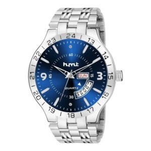Buy HMT Men’s Watch Stainless Steel Day and Date Watch (Buyon-2095926)