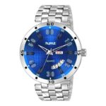 buy hmt mens watch stainless steel day and date watch kdb 2095928