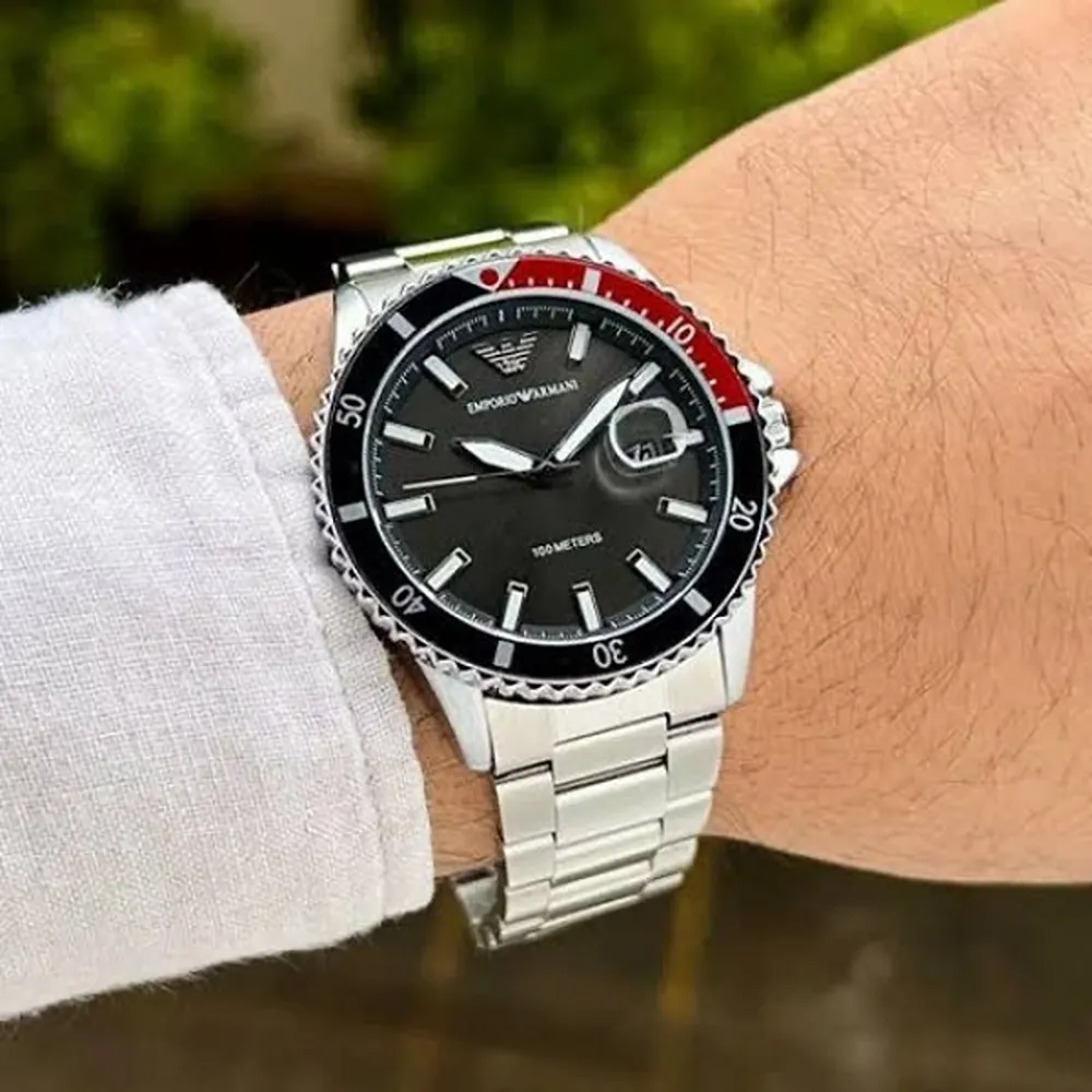 Buy Imported Emporio Armani Watch For Men With Brand Box (SUP4818)