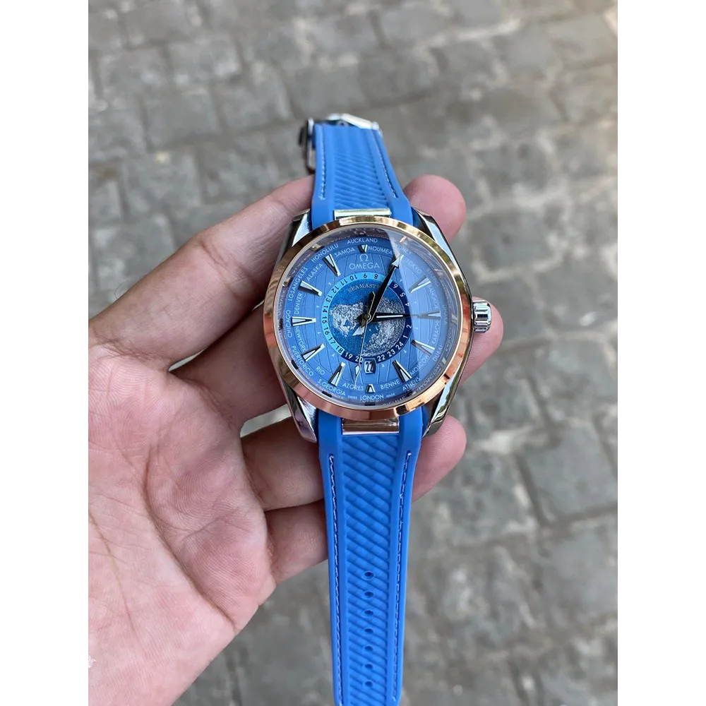Buy Imported Omega Worlfmap Watch For Men (SG701)