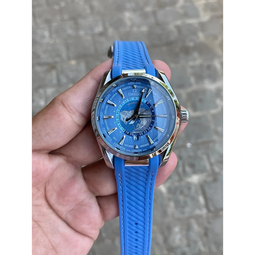 Buy Imported Omega Worlfmap Watch For Men (SG702)