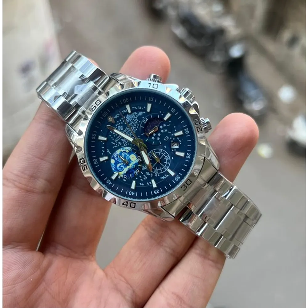 Buy Imported Patek Philippe Watch For Men With Brand Box (SUP4787)