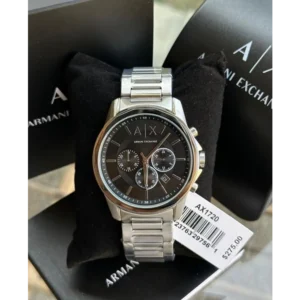 Buy Luxurious Armani Exchange Gun Metal Watch For Men (CS4604)