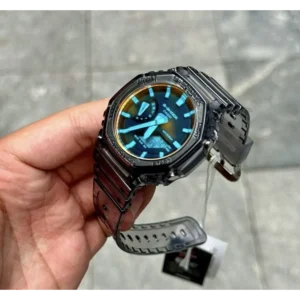 Buy Luxurious G shock Casio Grey Transparent Designer Japan Machine Watch For Men (CS4674)
