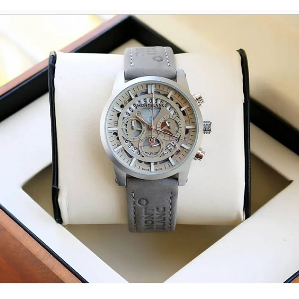 Buy Luxurious Mont Blanc All Working Watch For Men (CS4623)