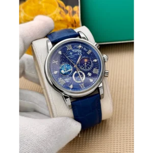 Buy Luxurious Patek Philippe Roman Chronograph Blue Watch For Men (CS4652)