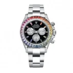 Buy Luxurious Rolex Daytona Rainbow Diamond Watch For Men (CS4752) - Accessories | Buy Online at Best Price