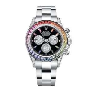 Buy Luxurious Rolex Daytona Rainbow Diamond Watch For Men (CS4752)