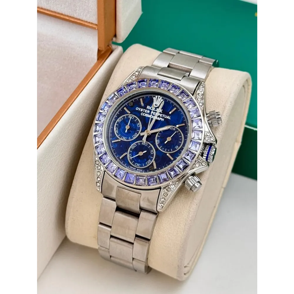 Buy Luxurious Rolex Daytona Remould Chrono Working Diamond Watch For Men (CS4746)