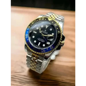 Buy Luxurious Rolex GMT Master 2 Silver Blue Watch For Men (CS4675)