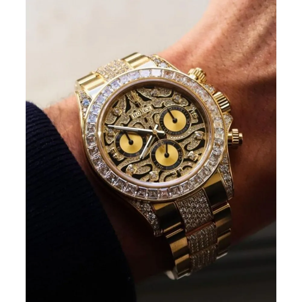 Buy Luxurious Rolex Tiger Eye Hardik Pandya Edition Watch For Men (CS4753)