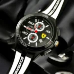 buy luxurious scuderia ferrari chrono working black watch for men cs4661 1