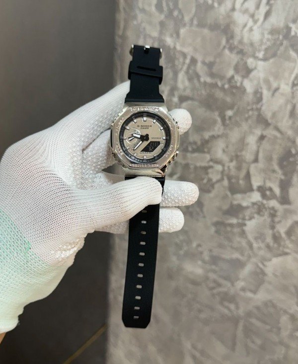 Buy Premium G-Shock Silver Dial Watch (APS90)