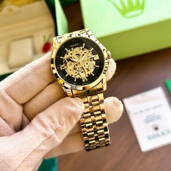 Rolex Auto Gold-TT 1st Copy Men?s Watch – Premium 7A Quality