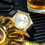 Buy Premium Rolex Daydate Leather Watch (APS80) - Accessories | Buy Online at Best Price