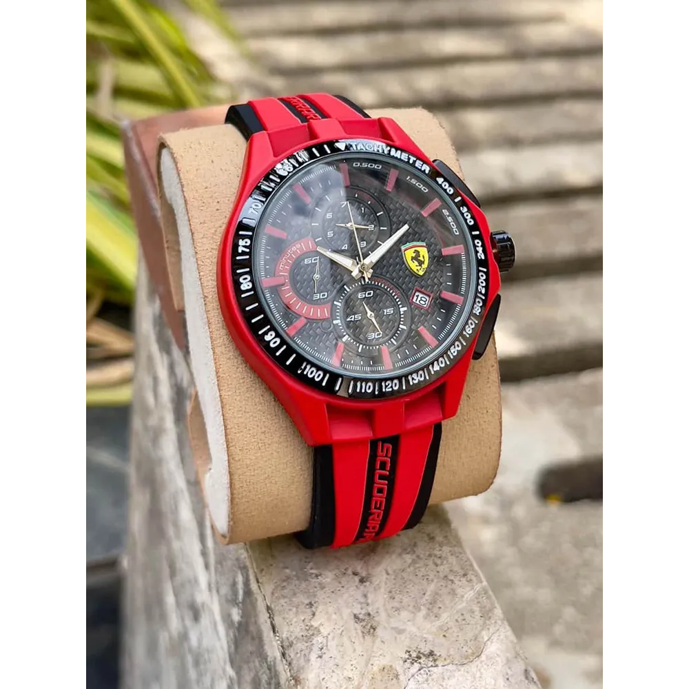 Buy Stylish Scuderia Ferrari Watch For Men (BH889)