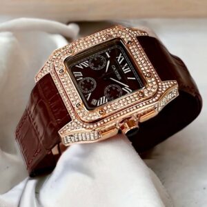 cartier diamond watch