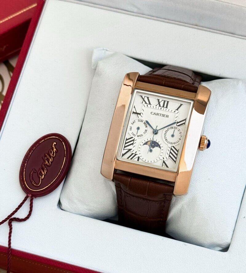 CARTIER SQUARE CHARONOGRAPH