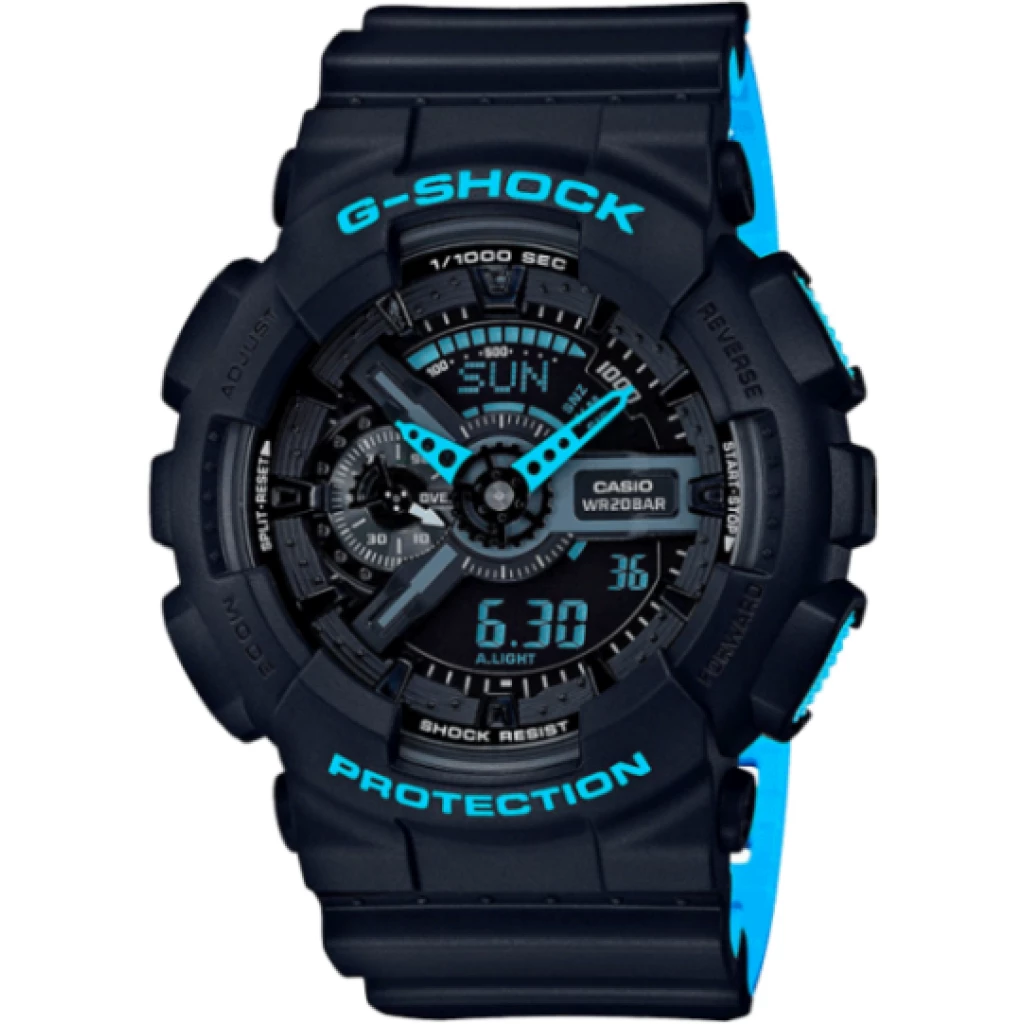 Casio G-Shock Analog-Digital Multi-Color Dial Men’s Watch – GA-110LN-1A-gshock watches