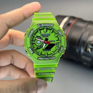 G Shock GA 2100 Green Manga Edition