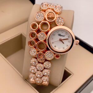 Chopard Women’s Happy Sport Vintage Collection Diamond & Stainless Steel strap Watch - Buy Online | Brandfasion