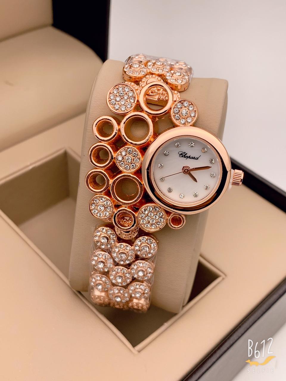 Chopard Women’s Happy Sport Vintage Collection Diamond & Stainless Steel strap Watch