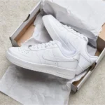 Classic Nike Air Force 1 White Pure Leather Shoes For Men (SW6215) - 7a first copy shoes | Buy Online at Best Price