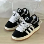 Classy Adidas Campus Black Shoes For Men (BH764) - 7a first copy shoes | Buy Online at Best Price