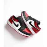 Classy Air Jordan 1 Low Bred Toe Shoes For Men (SHI147) - 7a first copy shoes | Buy Online at Best Price