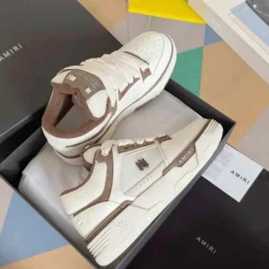 Classy Amiri MA 2 Low Top Brown Shoes For Men (SHI203) - 7a first copy shoes | Buy Online at Best Price