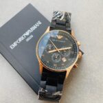 Classy Emporio Armani Chronograph Analog black Dial Men’s Watch for Man AR5905 Sale Gift - Buy Online | Brandfasion