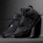 Classy Jordan Retro 4 Black Cat Shoes For Men (SHI243) - 7a first copy shoes | Buy Online at Best Price