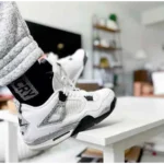 Classy Jordan Retro 4 White Cement Shoes For Men (SHI241) - 7a first copy shoes | Buy Online at Best Price