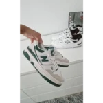 Classy New Balance 550 White Green Shoes For Men (SHUB286) - 7a first copy shoes | Buy Online at Best Price