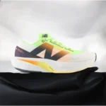 Classy New Balance Fuelcell Rebel V4 White Neon Shoes For Men (SHUB283) - 7a first copy shoes | Buy Online at Best Price