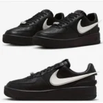 Classy Nike Air Force 1 X Low Ambush Black Shoes For Men (BH763) - 7a first copy shoes | Buy Online at Best Price