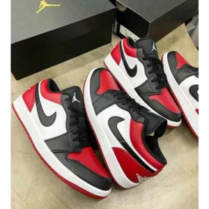Classy Nike Air Jordan 1 Low Bred Toe Shoes For Men (SHI176)