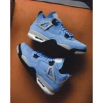 Classy Nike Air Jordan 4 University Blue Shoes For Men (BH1076) - 7a first copy shoes | Buy Online at Best Price