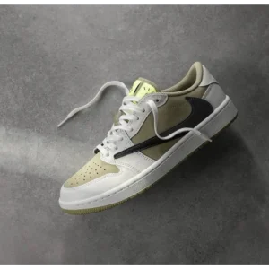 Classy Nike Air Jordan Retro 1 Low Travis Scott X Golf Shoes For Men (BH815)