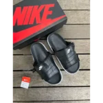 Classy Nike Asuna Black Slide For Men (BH981) - 7a first copy shoes | Buy Online at Best Price